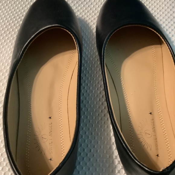 Women’s Black Sweet Angel Ballet Flats Size 7 - Picture 7 of 16